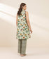 Women's Unstitched Khaddar Printed Multi 2 Piece Suit